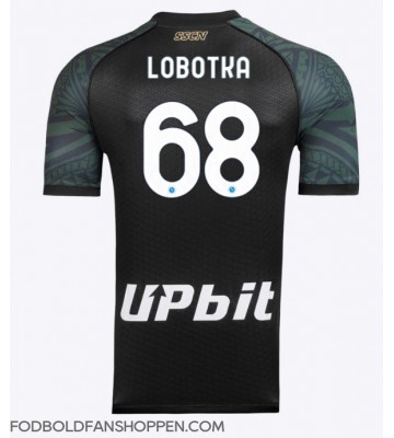 SSC Napoli Stanislav Lobotka #68 Tredjetrøje 2023-24 Kortærmet